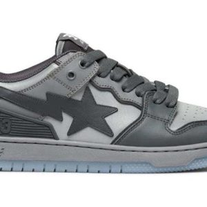 A Bathing Ape Bape SK 8 Sta#5 Grey