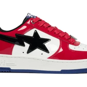 A Bathing Ape Bape Sta#1 Red