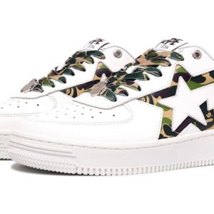 A Bathing Ape Bape Sta Icon ABC Camo Green