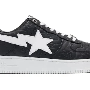 A Bathing Ape Bape Sta Low#3 Line Camo Black