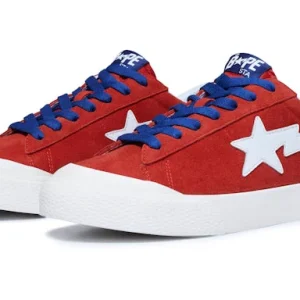 A Bathing Ape Mad Sta Red