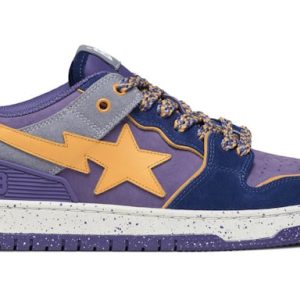 A Bathing Ape Sk 8 Sta#4 M 2 Purple