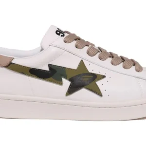 A Bathing Ape Skull Sta White Beige