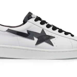 A Bathing Ape Skull Sta White Black