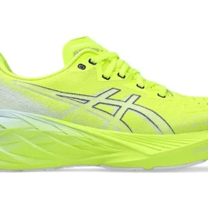 ASICS Novablast 4 Safety Yellow Cool Grey
