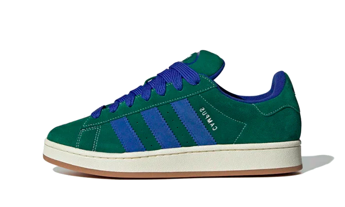 Adidas Campus 00s Dark Green Semi Lucid Blue – Image 2