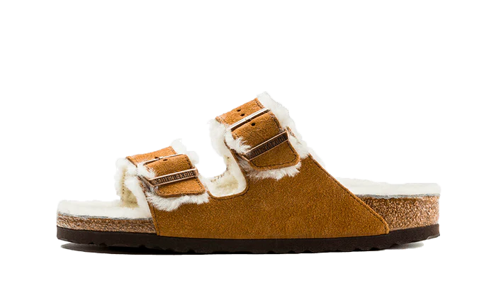 Birkenstock Arizona Shearling Mink