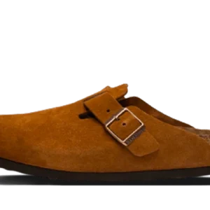 Birkenstock Boston Soft Footbed Suede Mink