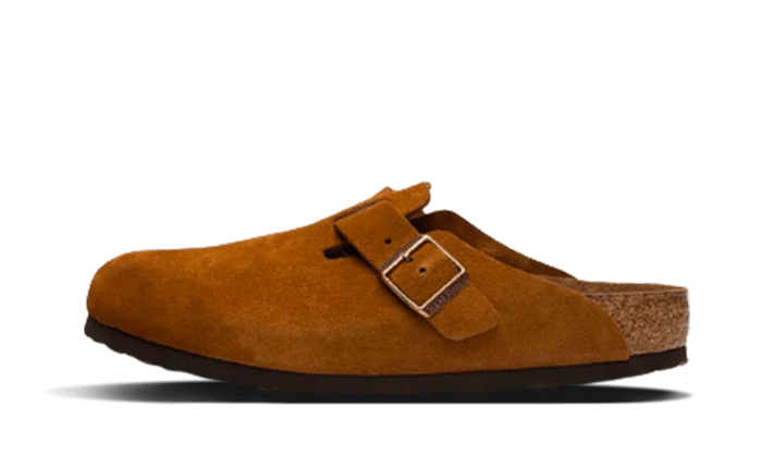 Birkenstock Boston Soft Footbed Suede Mink – Image 2