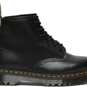 Dr. Martens 101 Bex Smooth Leather Ankle Boots Black