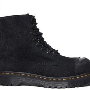 Dr. Martens 1460 Pascal Steel Toe Boot Black Suede
