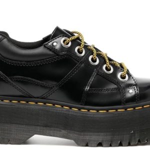 Dr. Martens 5-Eye Max Buttero Platform Black