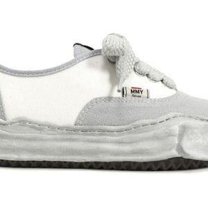 Maison Mihara Yasuhiro Baker OG Sole Over Dyed Canvas Low White