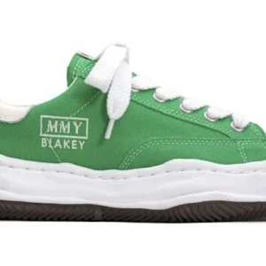 Maison Mihara Yasuhiro Blakey OG Sole Canvas Low Green