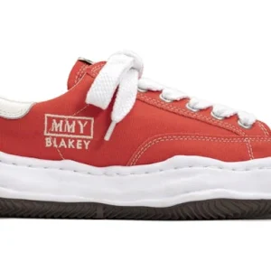 Maison Mihara Yasuhiro Blakey OG Sole Canvas Low Red