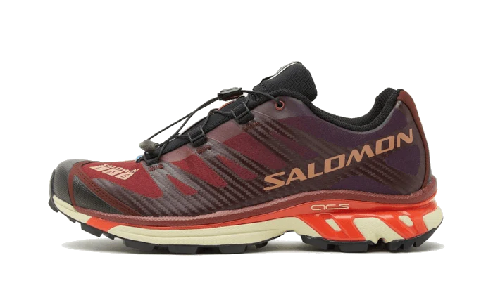 Salomon XT-4 Bitter Chocolate Mocha Mousse Fiery Red – Image 2