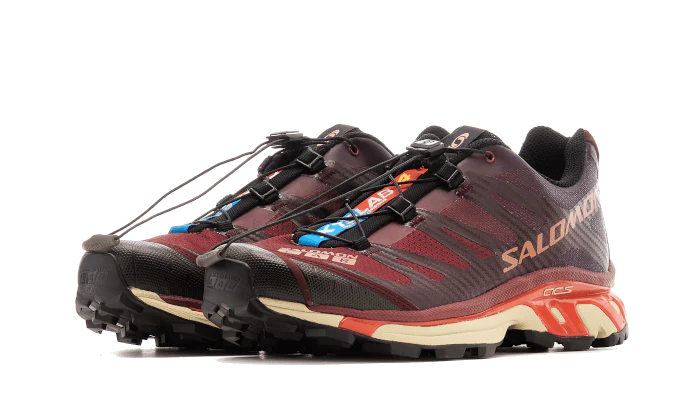 Salomon XT-4 Bitter Chocolate Mocha Mousse Fiery Red – Image 3