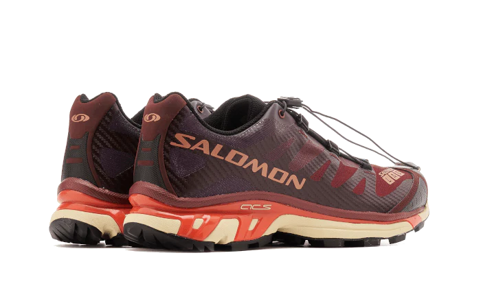 Salomon XT-4 Bitter Chocolate Mocha Mousse Fiery Red – Image 4