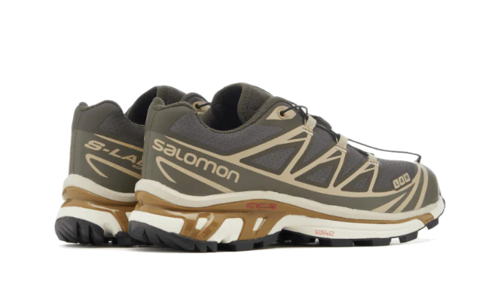 Salomon XT-6 Beluga Dull Gold – Image 4