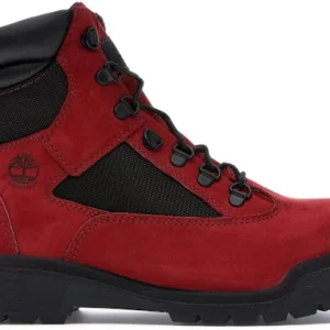 Timberland 6" Field Boot Red Black
