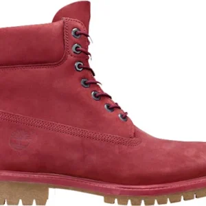 Timberland 6" Boot Pomegranate Burgundy Nubuck