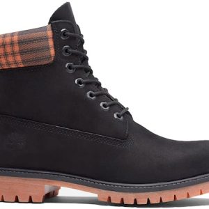 Timberland 6" Heritage Waterproof Boot Black Plaid