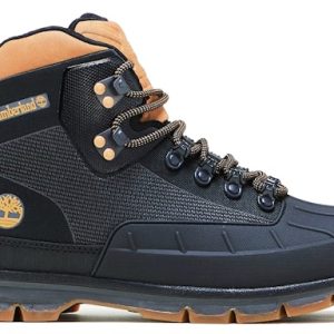 Timberland Euro Hiker Shell Jacquard Boot Black Wheat