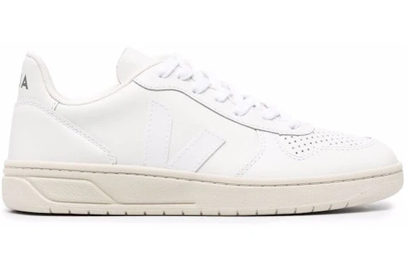 Veja V-10 Leather Extra White (Women's) – Image 2