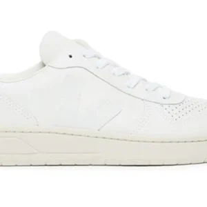 Veja V-10 Leather White White