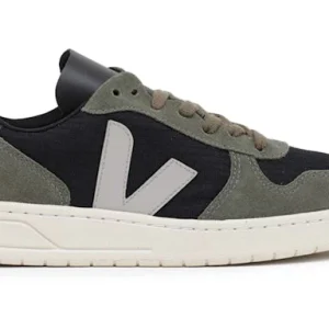 Veja V-10 Ripstop Black Oxford Grey Mud