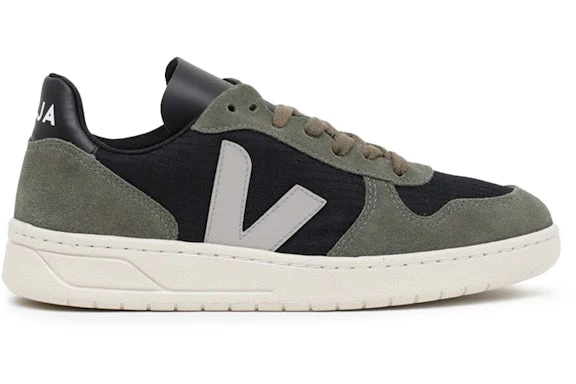 Veja V-10 Ripstop Black Oxford Grey Mud – Image 2