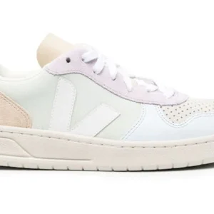 Veja V-10 Suede Jade White Multico