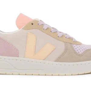 Veja V-10 Suede Multico Peach (Women's)