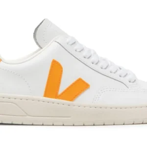 Veja V-12 Leather White Ouro (Women's)