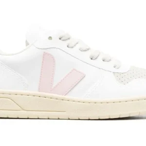 Veja V-12 Leather White Pink (Women's)