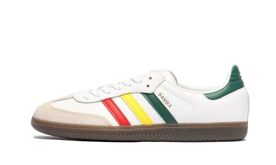Adidas Samba OG White Rasta – Image 2