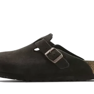 Birkenstock Boston Soft Footbed Suede Mocha