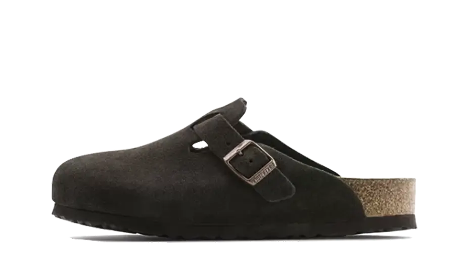 Birkenstock Boston Soft Footbed Suede Mocha – Image 2