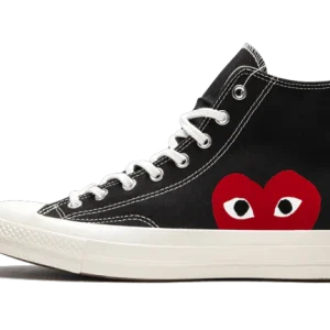 Converse Chuck Taylor All-Star 70s Hi Comme des Garçons PLAY Black