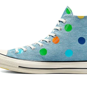 Converse Chuck Taylor All-Star 70s Hi Golf Wang Denim Polka Dots