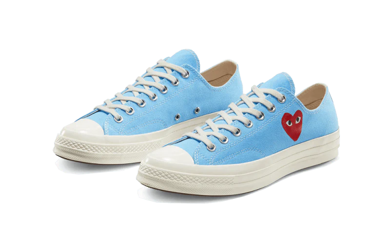 Converse Chuck Taylor All-Star 70s Ox Comme des Garçons PLAY Bright Blue – Image 3