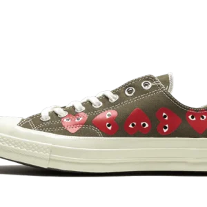 Converse Chuck Taylor All-Star 70s Ox Comme des Garçons PLAY Multi Heart Green