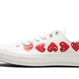 Converse Chuck Taylor All-Star 70s Ox Comme des Garçons PLAY Multi-Heart White