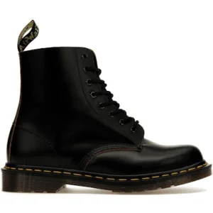 Dr. Martens 1460 Vintage Made In England Lace Up Boot Black Quilon