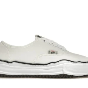 Maison Mihara Yasuhiro Baker OG Sole Canvas Low White