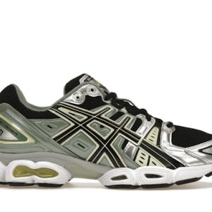 ASICS Gel-Nimbus 9 Black Green Yellow Silver