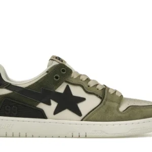 A Bathing Ape Bape SK 8 Sta Olive (2022)