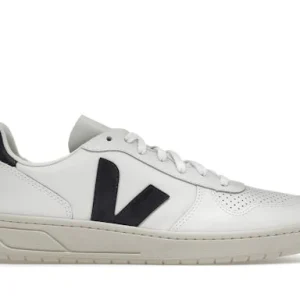 Veja V-10 Leather White Black