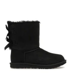 UGG Bailey Bow II Boot Black (Kids)