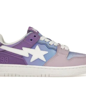 A Bathing Ape Bape SK 8 Sta Purple Gradient